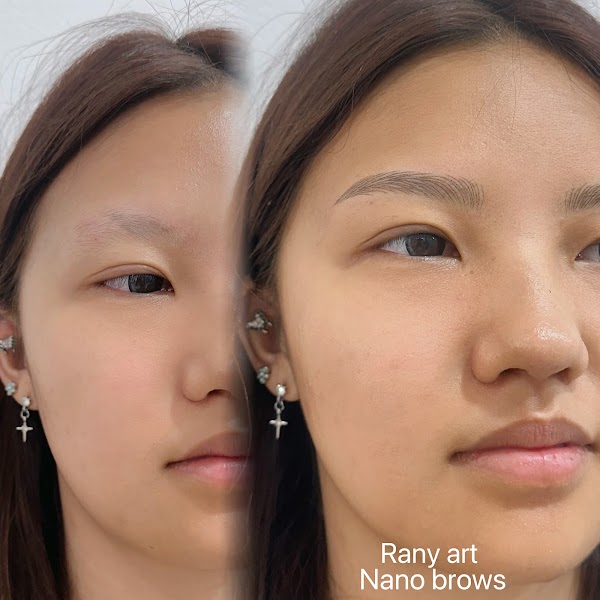 Nano brows ,Rany art, eyeliner tattoo, microblading Seoul, eyebrows , hairline, microshading Gangnam, hairstroke