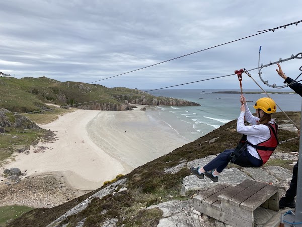 Golden Eagle Zip Line in Durness
