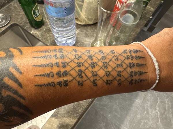 Sak Yant Thai Tattoo Shrine/Temple, Masters, Ajarn Sak, Ajarn Nak. 2