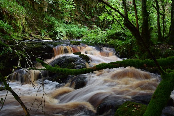 Sloughan Glen Waterfall