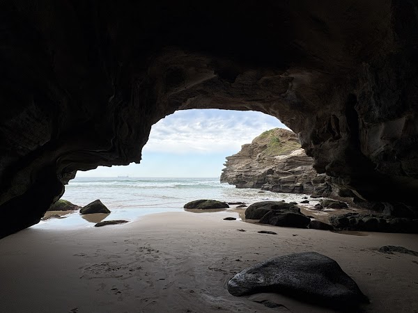 Ghosties Beach Caves 1
