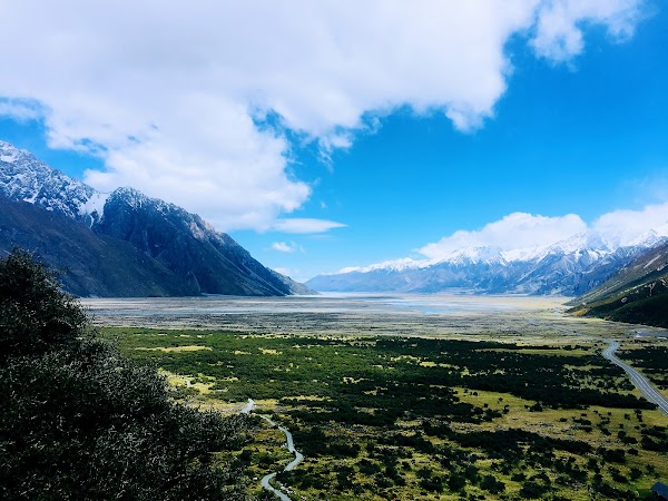 Tasman Glacier Car Park 5