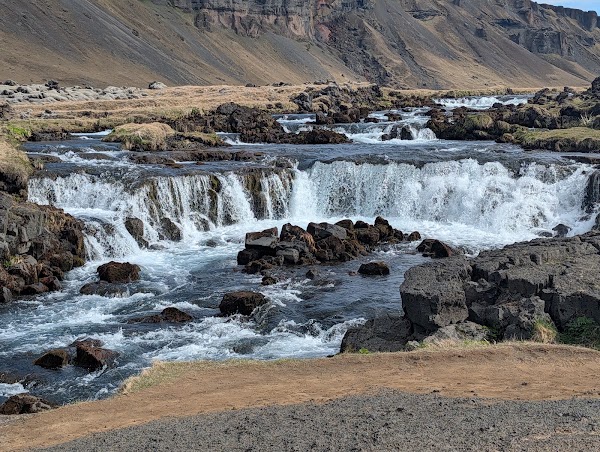 Fossálar Waterfall 1