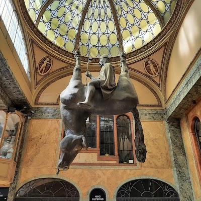 Statue of King Wenceslas Riding an Upside-Down Dead Horse