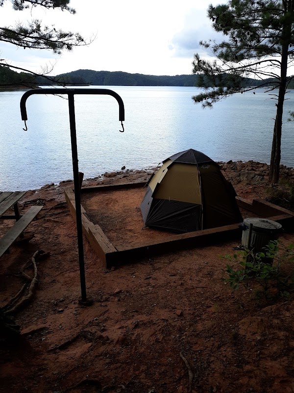 Carter’s lake boat-in campsites