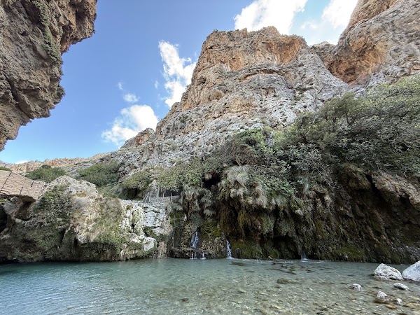 Kourtaliotiko Gorge waterfall 2