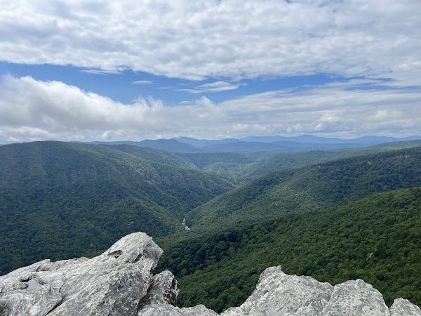 Hawksbill Mountain Trail Head 1