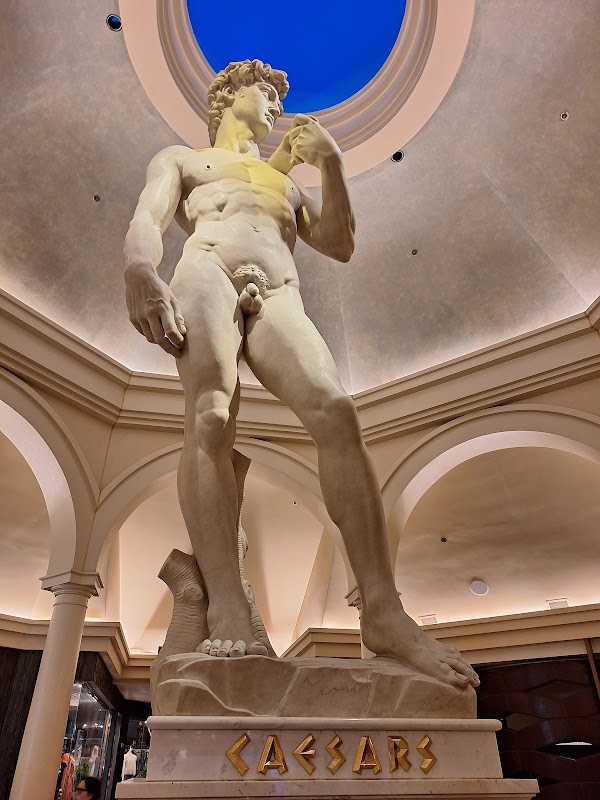 Statue of David at Caesars Palace