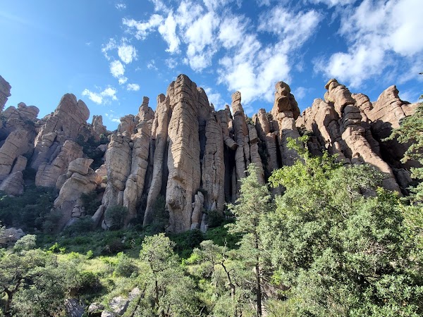 Organ Pipe Rock Formations