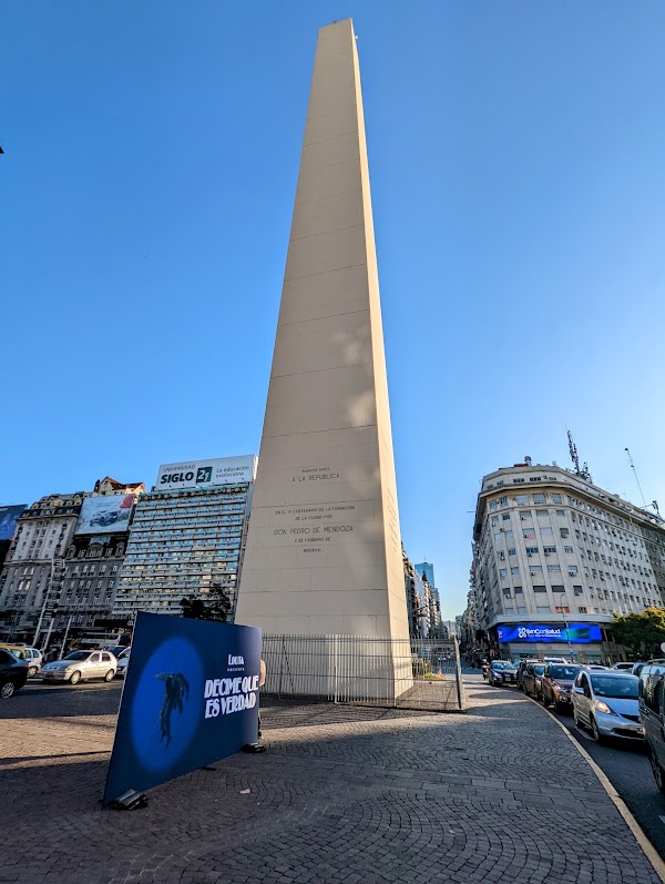 Plaza de la República obelisco