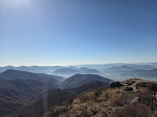 노고단고개(1440m)