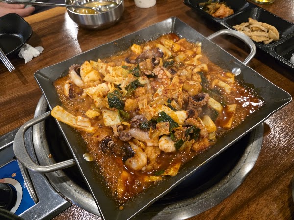꽃가람 서면직영점 コッカラム flowergaram Octopus 釜山の名店 ナックプセ 小章鱼 炒小章鱼 釜山美食店 西面 4