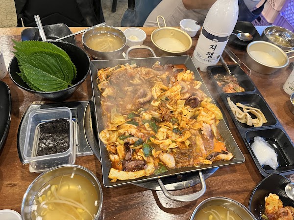 꽃가람 서면직영점 コッカラム flowergaram Octopus 釜山の名店 ナックプセ 小章鱼 炒小章鱼 釜山美食店 西面 2