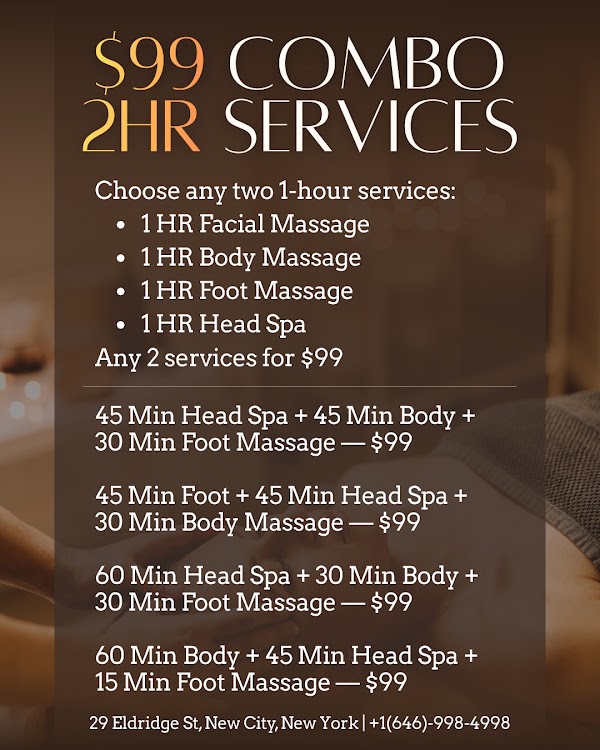 Forever Spa - Massage NYC, Head Spa, Scalp, Lymphatic detoxification 4