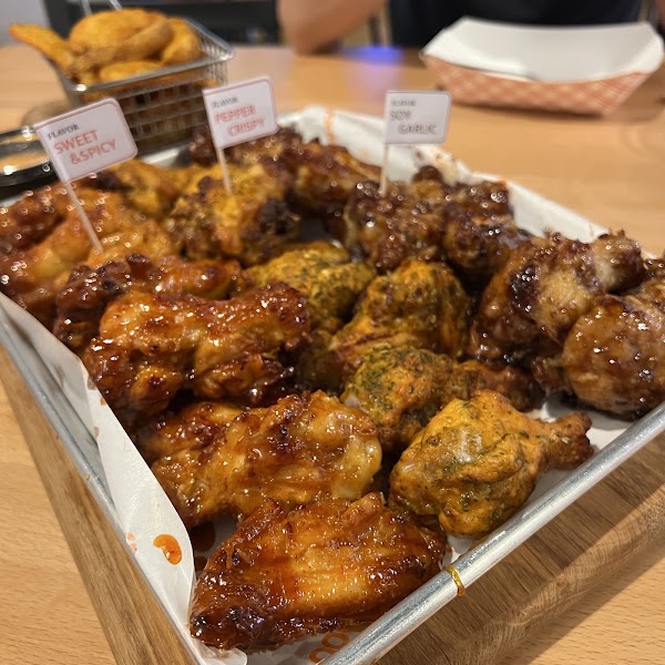 Goobne Chicken oven baked, 굽네 치킨, 피자. 3