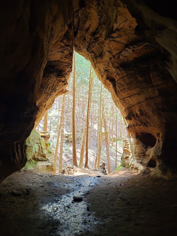 Chapel Cave Trail Head and Rappelling Area Parking