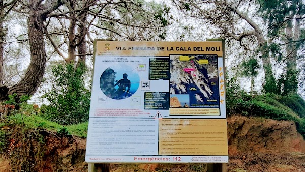 Via Ferrata Cala del Molí 1