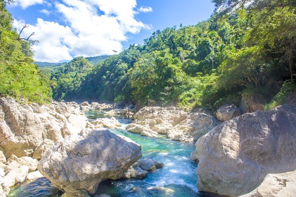 Tinipak River and Rock Formation