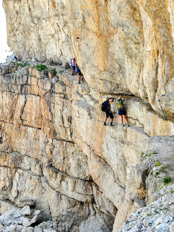 Via ferrata Bocchette Centrali 4