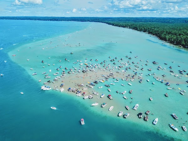 Torch Lake Sandbar