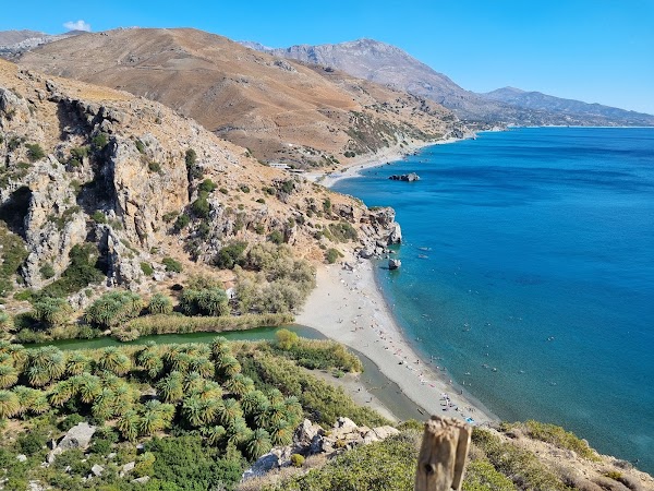 Preveli beach