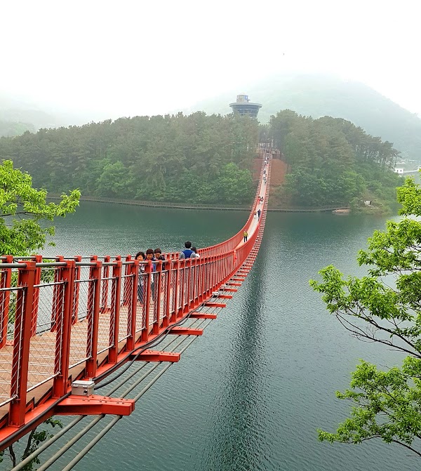 Majang Reservoir Suspension Bridge 5