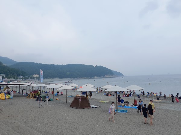 만성리검은모래해변 5