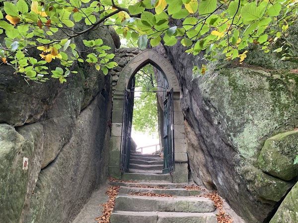The ruin of the rock castle Vranov 3