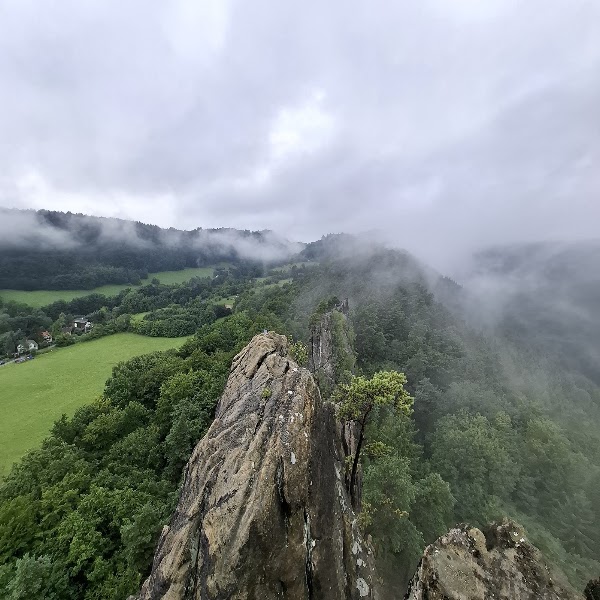 The ruin of the rock castle Vranov 2