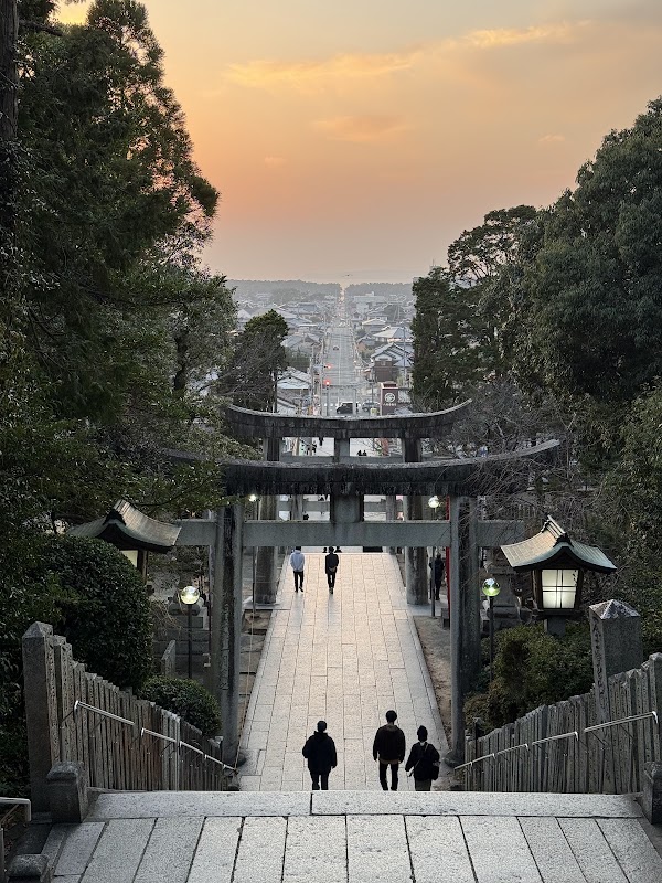 宮地嶽神社「光の道」 1