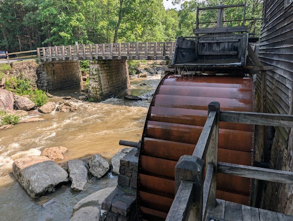 Glade Creek Grist Mill Falls 5