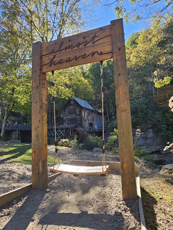 Glade Creek Grist Mill Falls 4