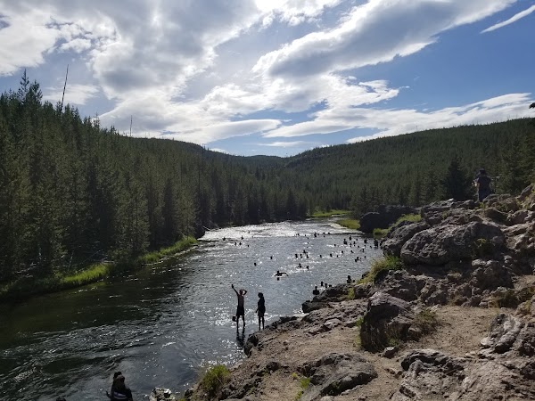 Firehole River Swimming Area 1