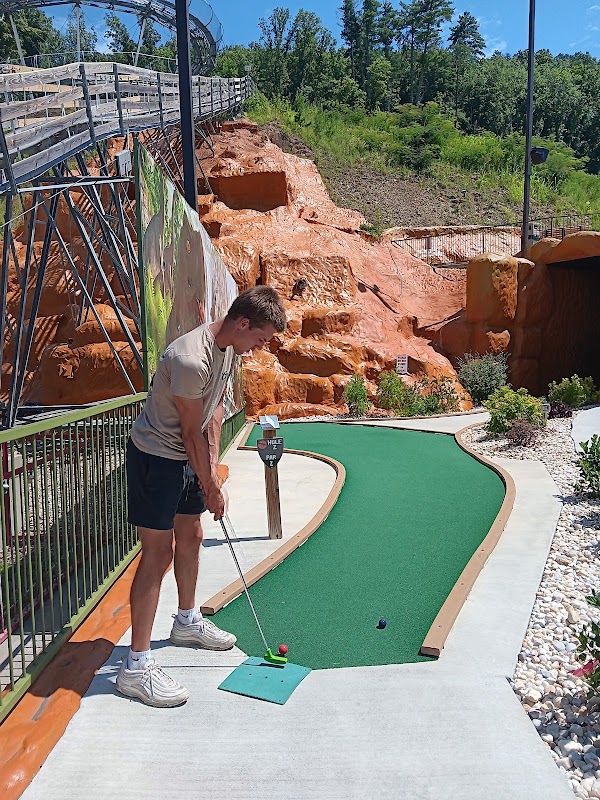 Jurassic Tymes Mini Golf (Goats on the Roof) 5