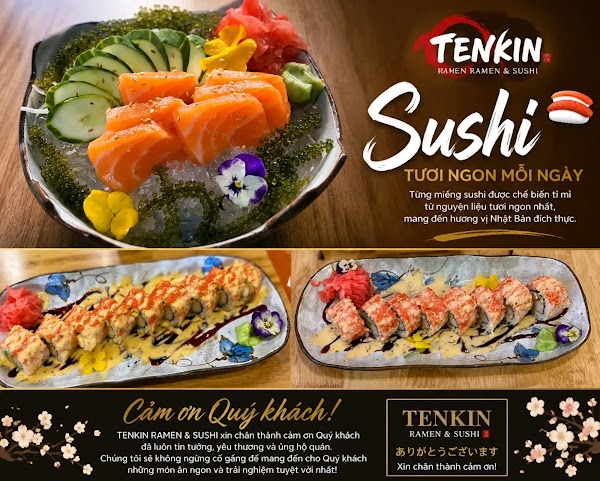 Quán ăn Tenkin Ramen &Sushi 3