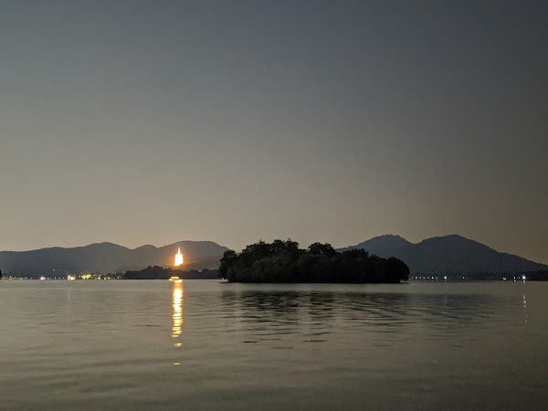 Autumn Moon on a Quiet Lake 3