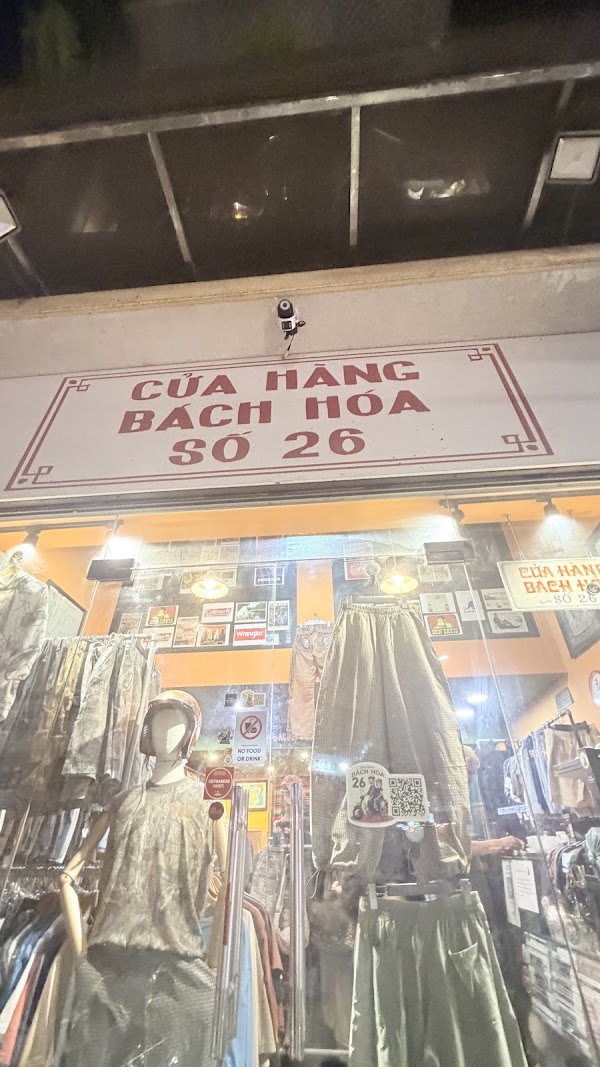 CỬA HÀNG BÁCH HÓA SO 26