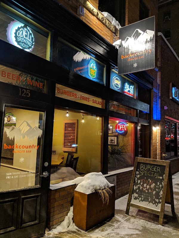 Backcountry Burger Bar