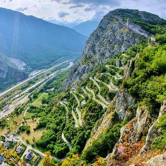 Lacets de Montvernier 4