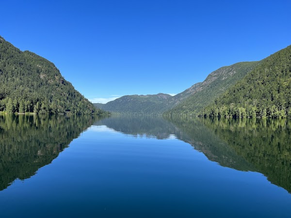 Cameron Lake day-use area