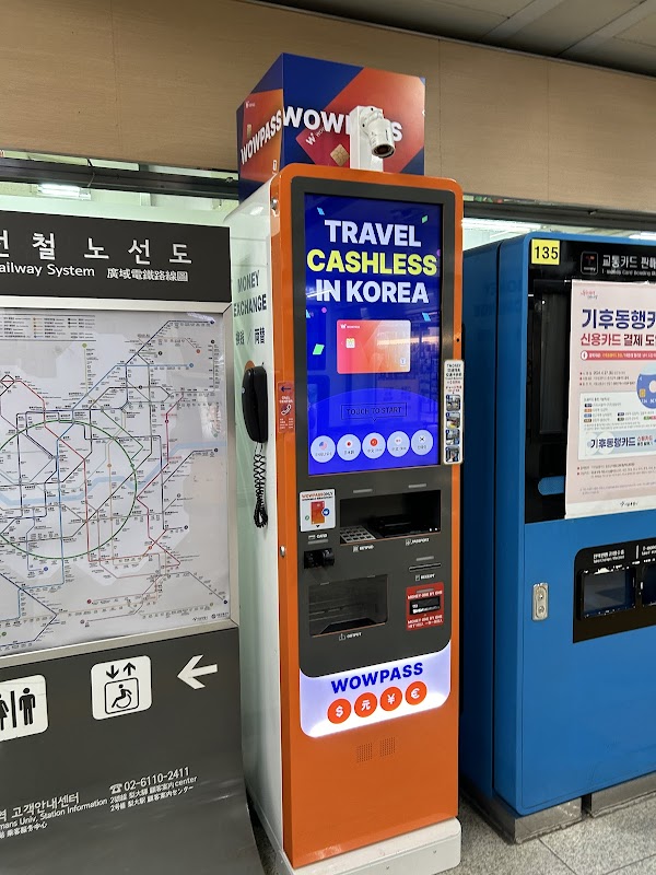 Wowpass Money Changer Ewha Woman's University 이대 4