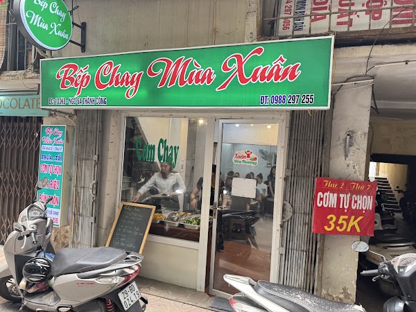 Bếp chay mùa xuân