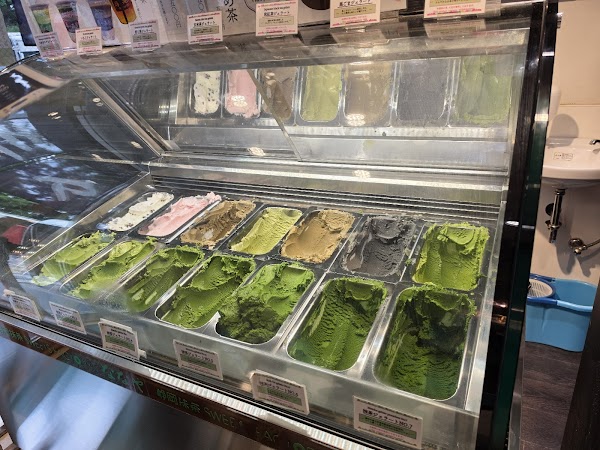 Suzukien Asakusa matcha gelato 5