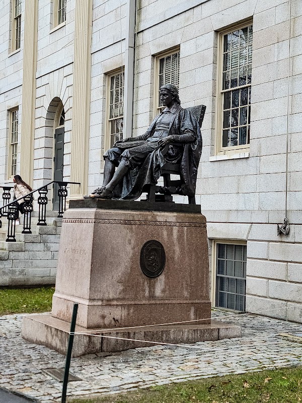 John Harvard Statue 1