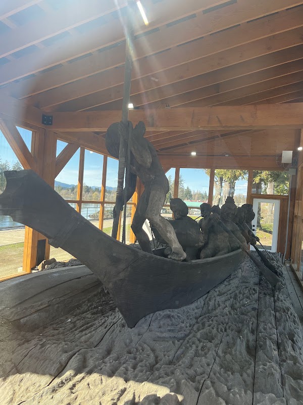 Nuu-chah-nulth Whaling Canoe Sculpture