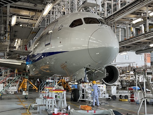 ANA Blue Hangar Tour 1