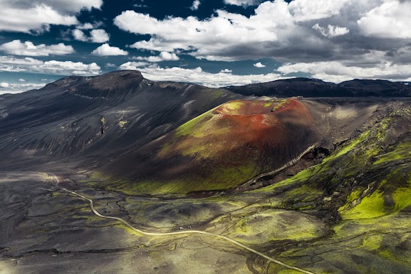 Rauðaskál crater 5