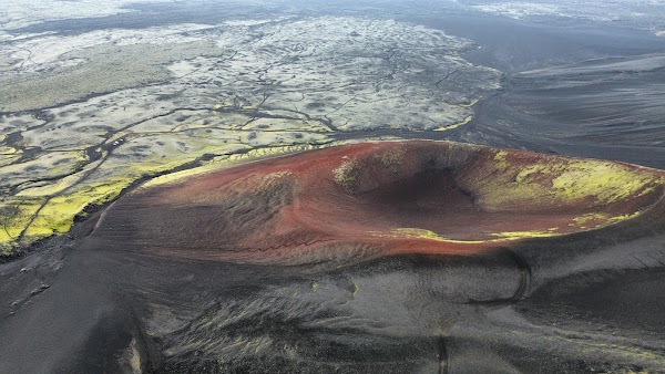 Rauðaskál crater 4