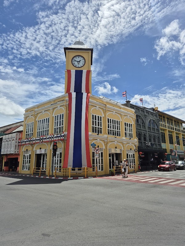 Yellow Clock Tower 4