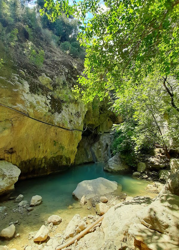 Parking Nidri Waterfall